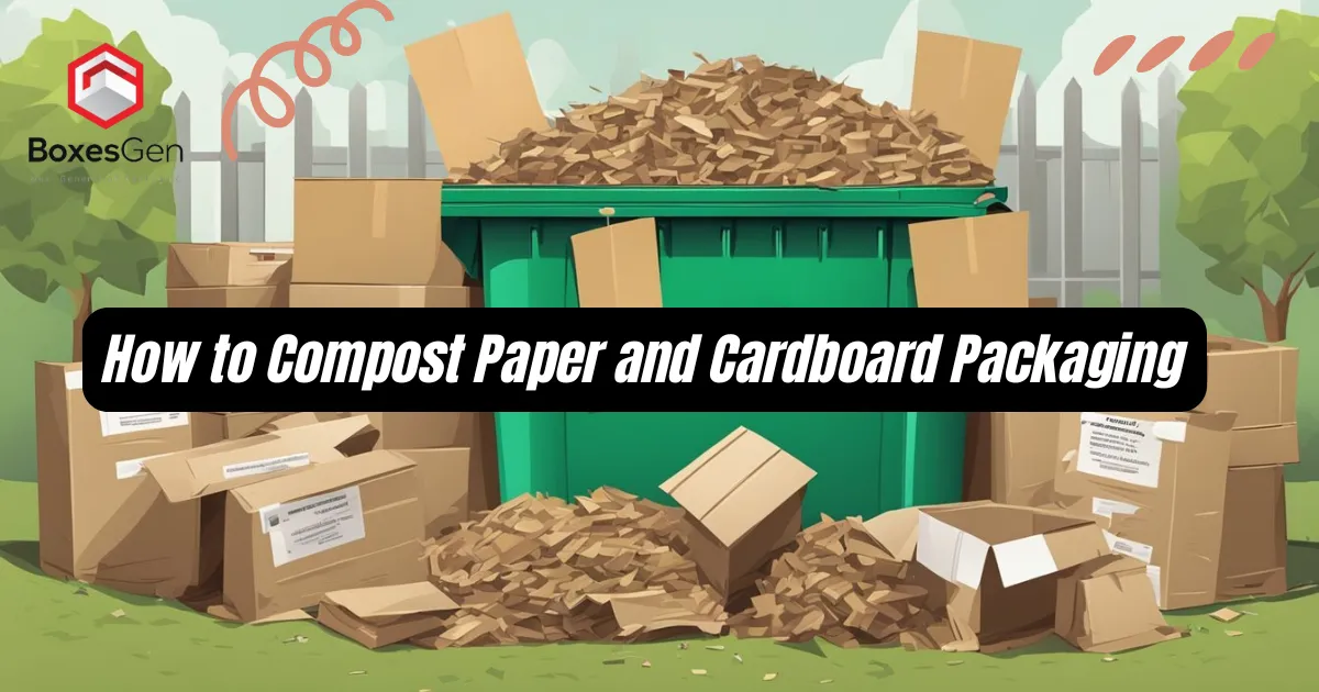 How to Compost Paper and Cardboard Packaging