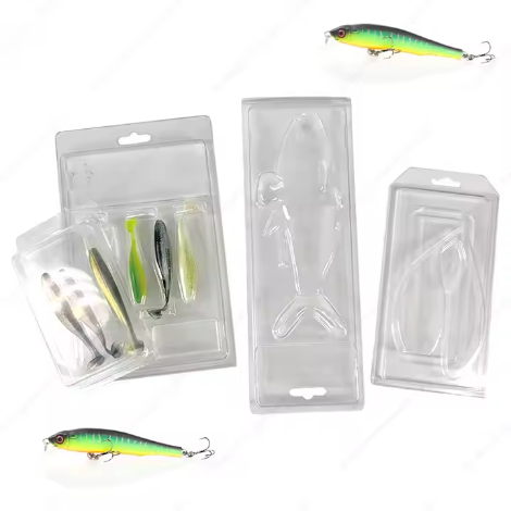 Custom Clamshell Packaging For Fishing Lures