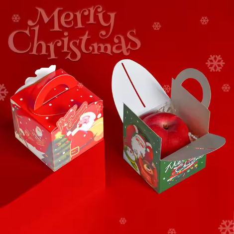 apple packaging boxes gift christmas gable custom