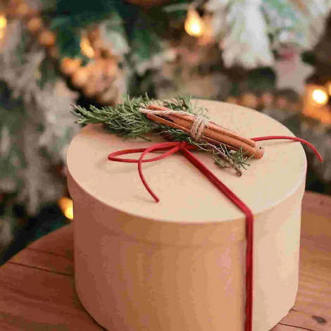 kraft round box packaging