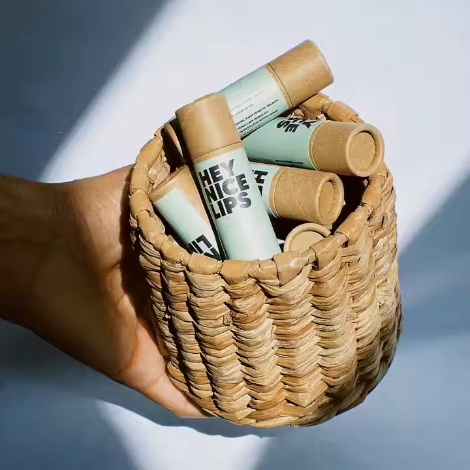 Custom lip balm tube Packaging