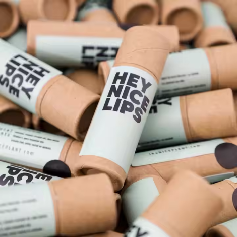 Custom lip balm tubes