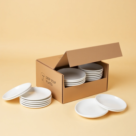 Deep Soup Plates Packaging