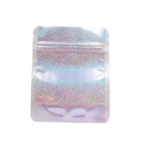 Holographic Mylar Bag For Food Business