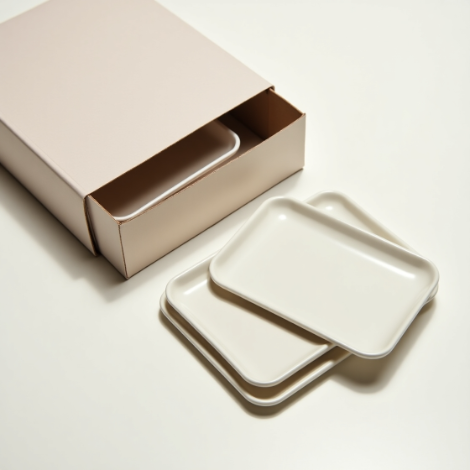 Rectangular Plates Packaging bulk