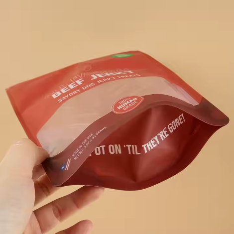 custom beef jerky bag