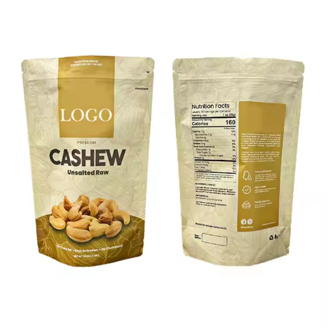 custom cashew nuts packaging