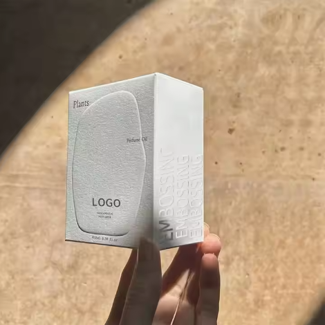 white cosmetic box packaging