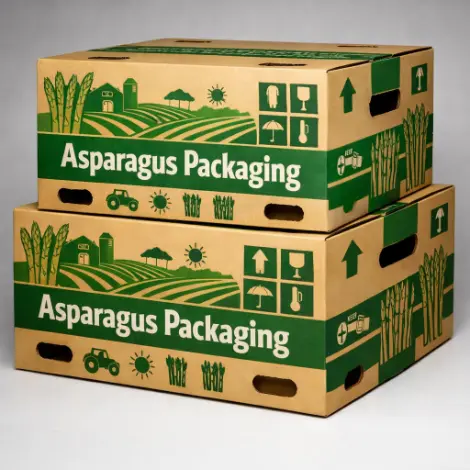 Custom Asparagus Boxes Free Shipping
