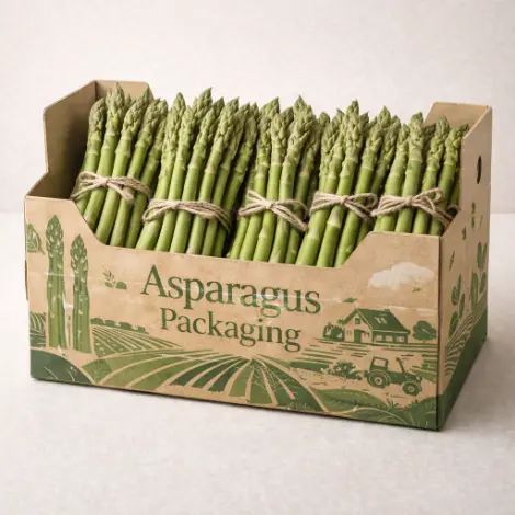 Custom Asparagus Boxes Free Shipping
