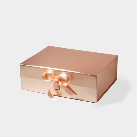 Rose Gold Gift Box with Lid