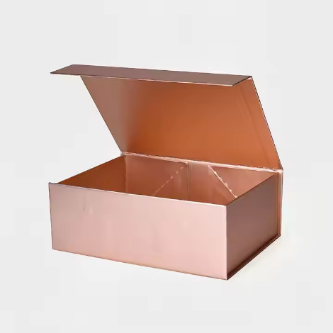 Rose Gold Gift Box with Lid