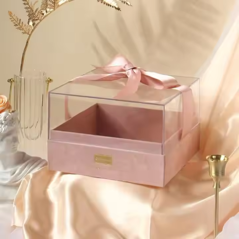 custom presentation boxes with clear lid