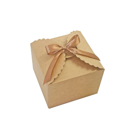 One Piece Color Tinted Kraft Tuck Top Gift Pakaging Boxes