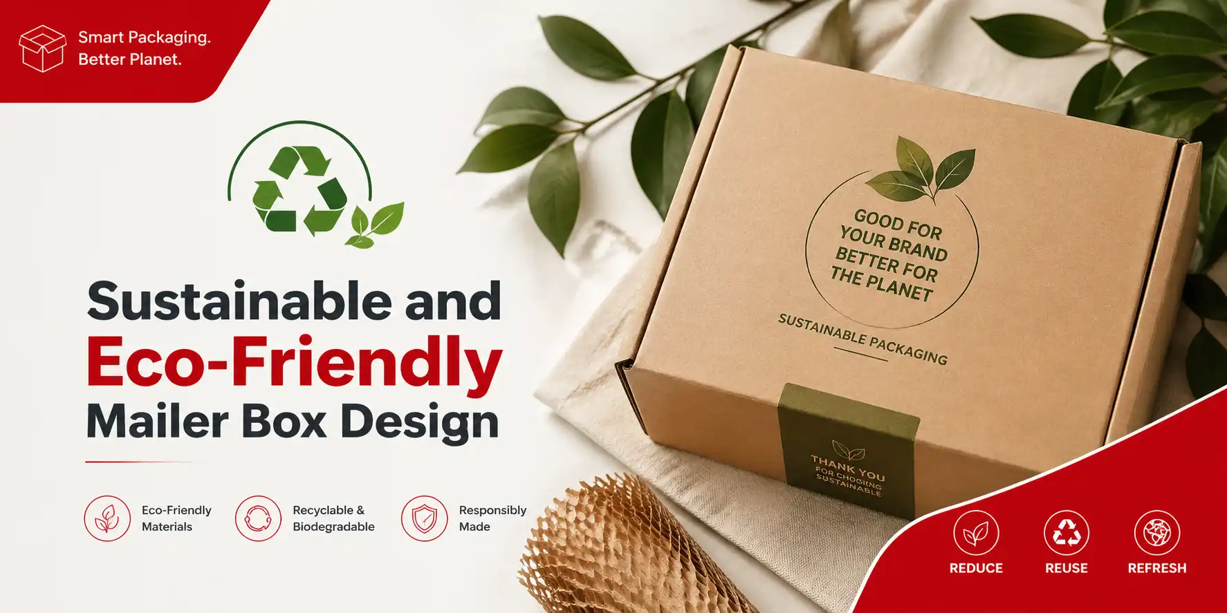 Sustainable and Eco-Friendly Mailer Box Design