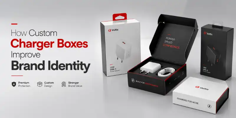 Custom Charger Boxes Improve Brand Identity