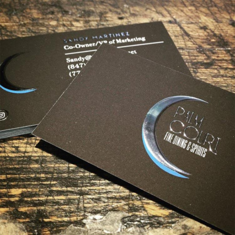 Custom Raised Ink Business Cards