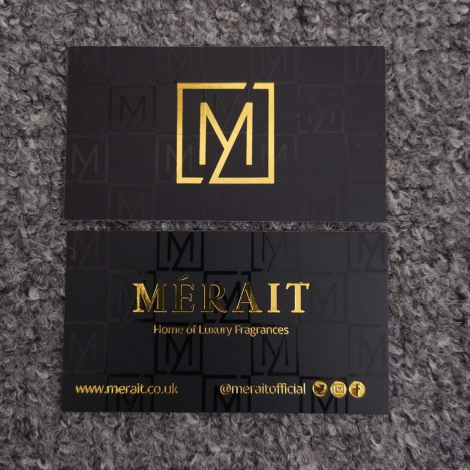 Custom Raised Ink Business Cards