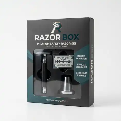 Box Razor Brown Custom Razor Boxes With 100% Free Shipping