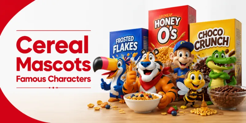 Cereal Mascots Famous Characters Names and Stories Behind Every Box