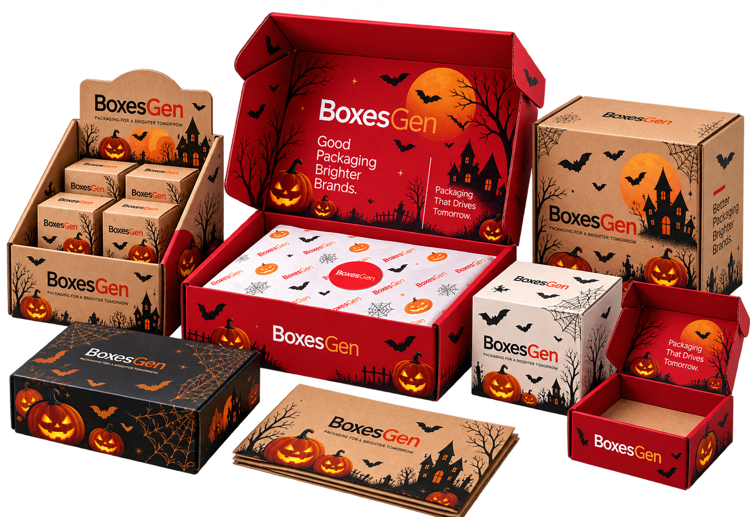 Halloween Packaging Display